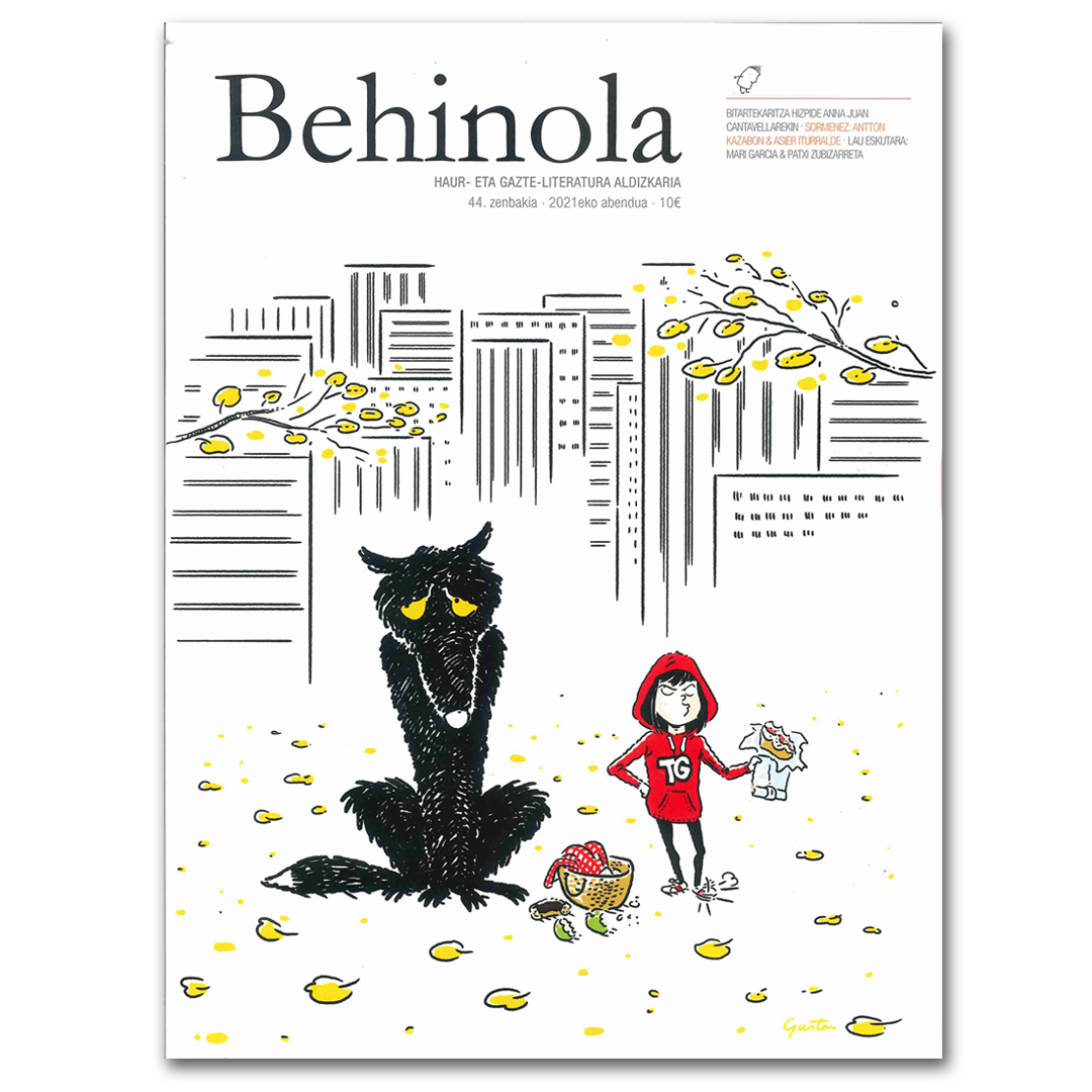Cubiertas revista de literatura infantil BEHINOLA by Asier Iturralde - Creative Work - $i