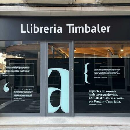 Llibreria Timbaler branding by Duplex Studio