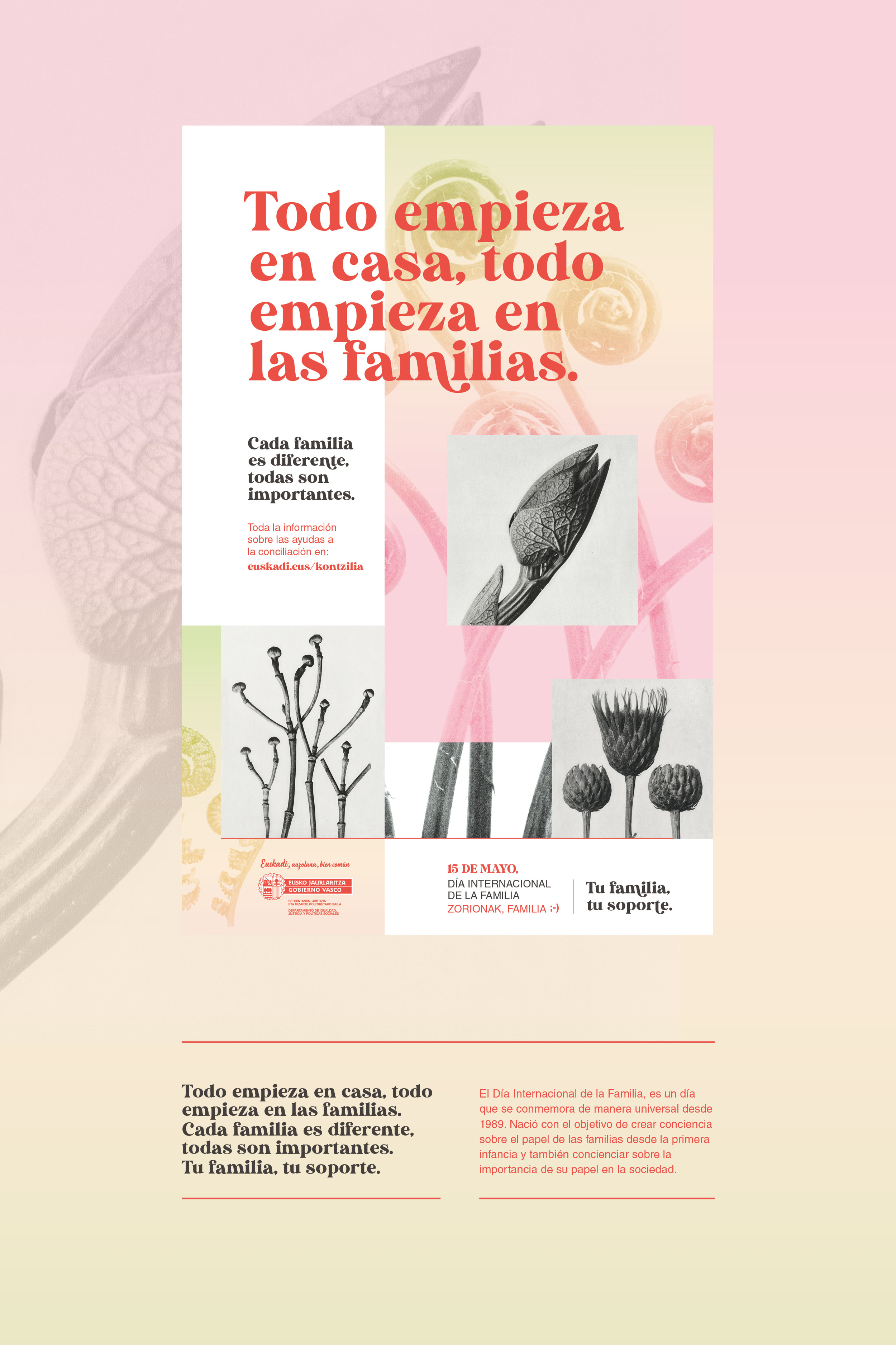 CAMPAÑA DE PUBLICIDAD “DIA INTERNACIONAL DE LAS FAMILIAS” by Ibone Txertudi - Creative Work