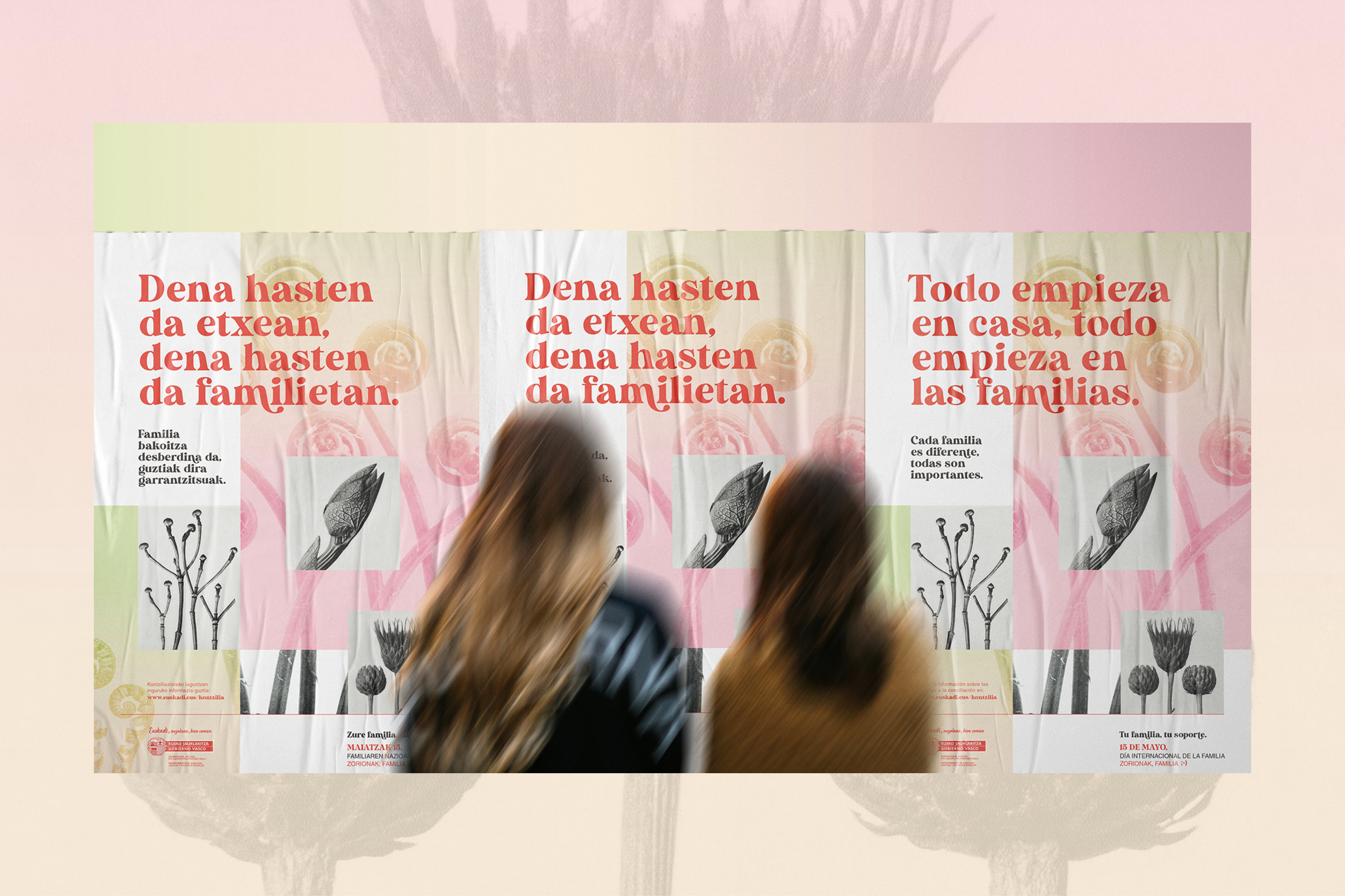 CAMPAÑA DE PUBLICIDAD “DIA INTERNACIONAL DE LAS FAMILIAS” by Ibone Txertudi - Creative Work - $i