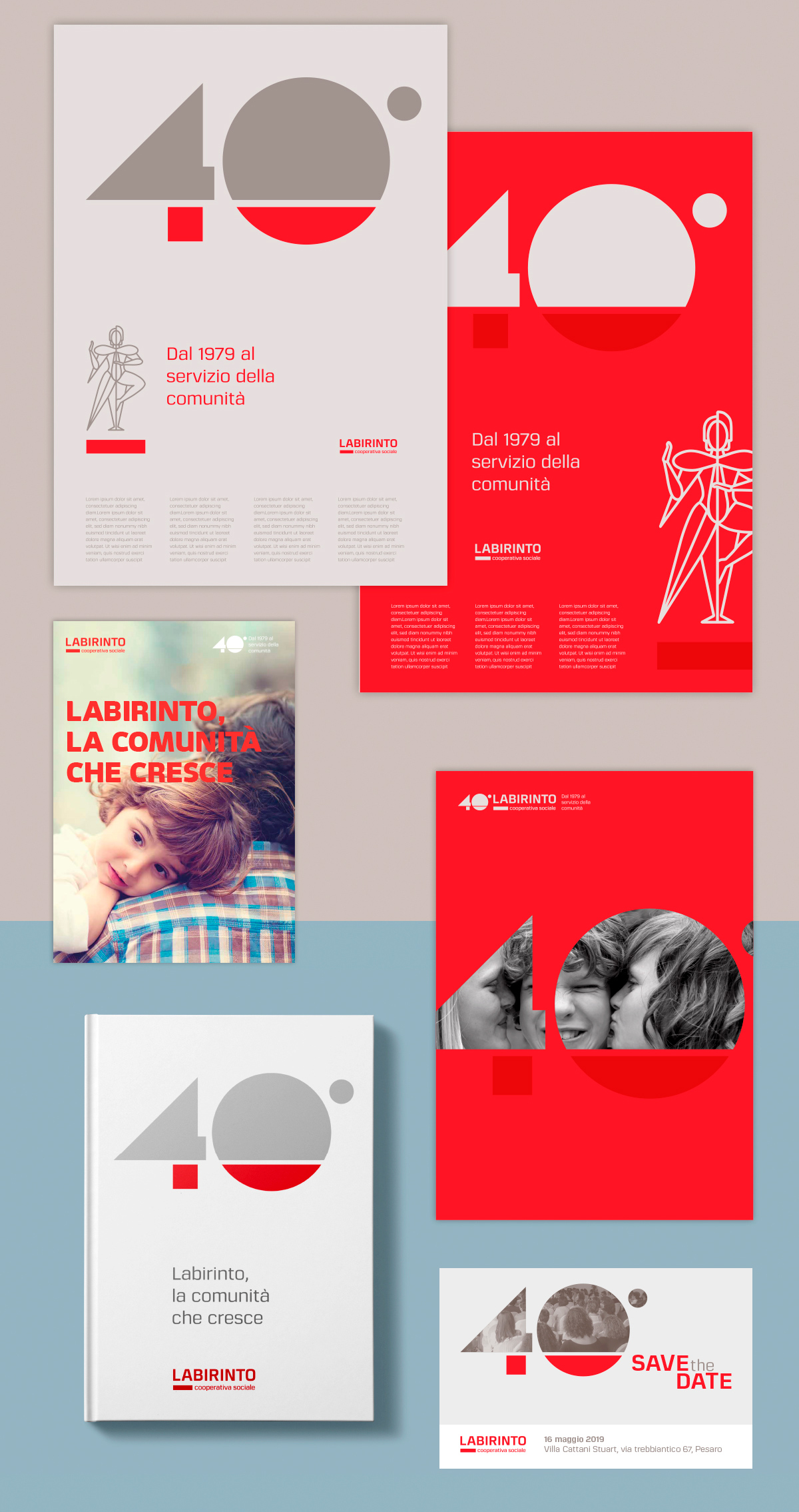 LABIRINTO – 40th Anniversary Brand by Nicola Sancisi - Creative Work - $i