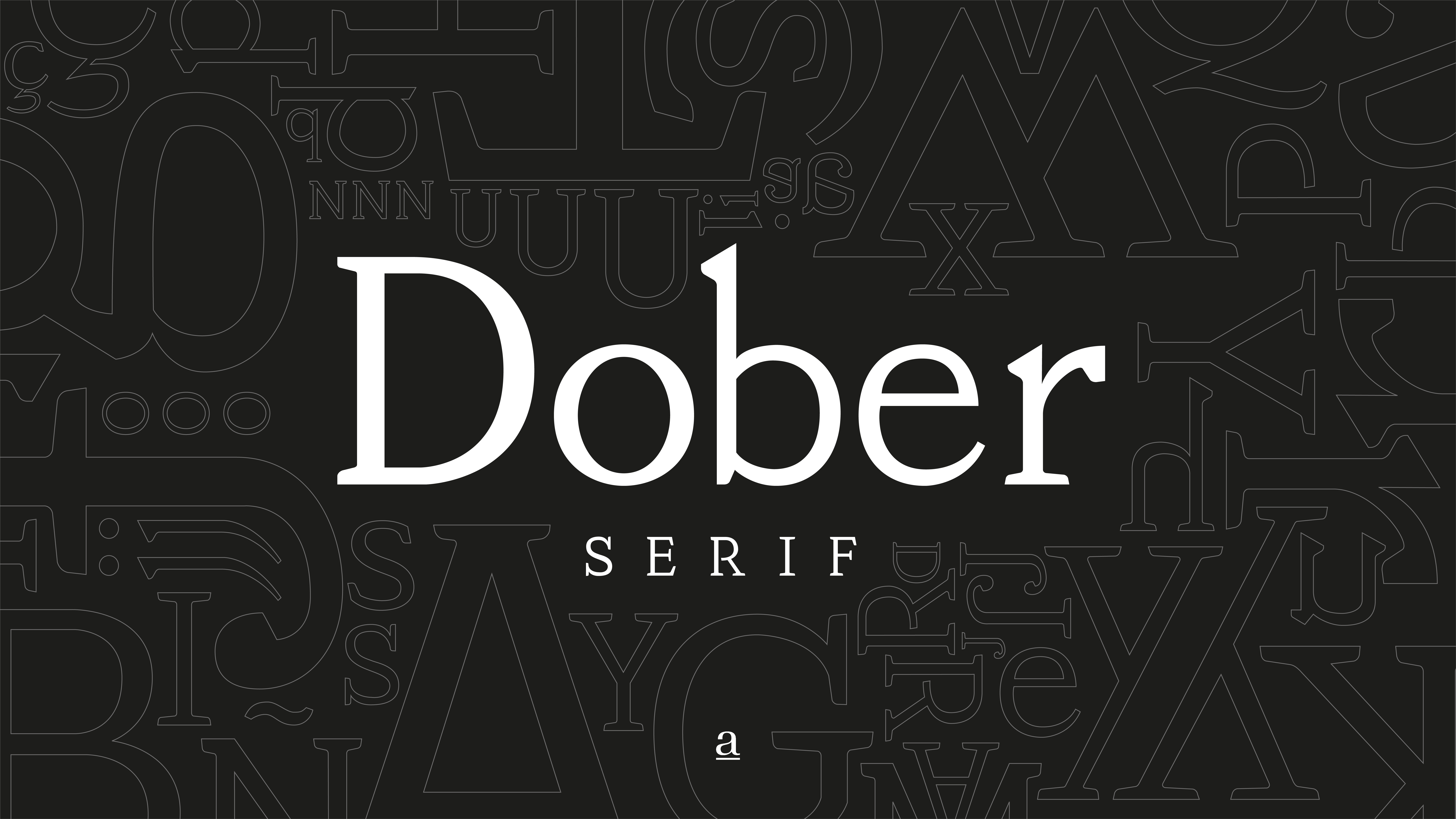 Dober Serif by Alejandro Quesada - Creative Work
