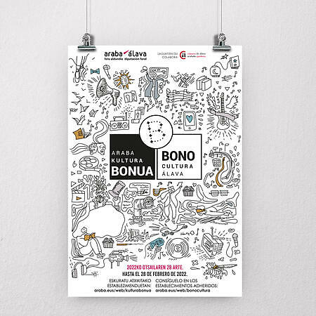 Cartel Bono cultura DFA