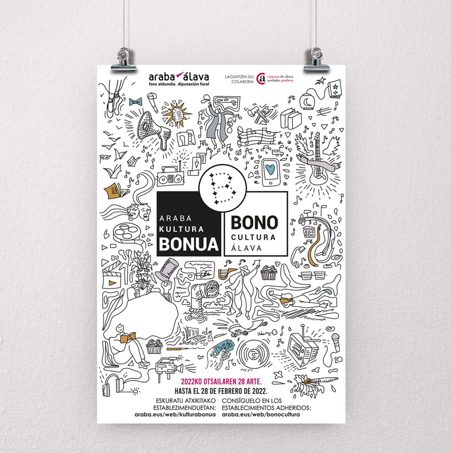 Cartel Bono cultura DFA by La Consulta Creativa - Creative Work