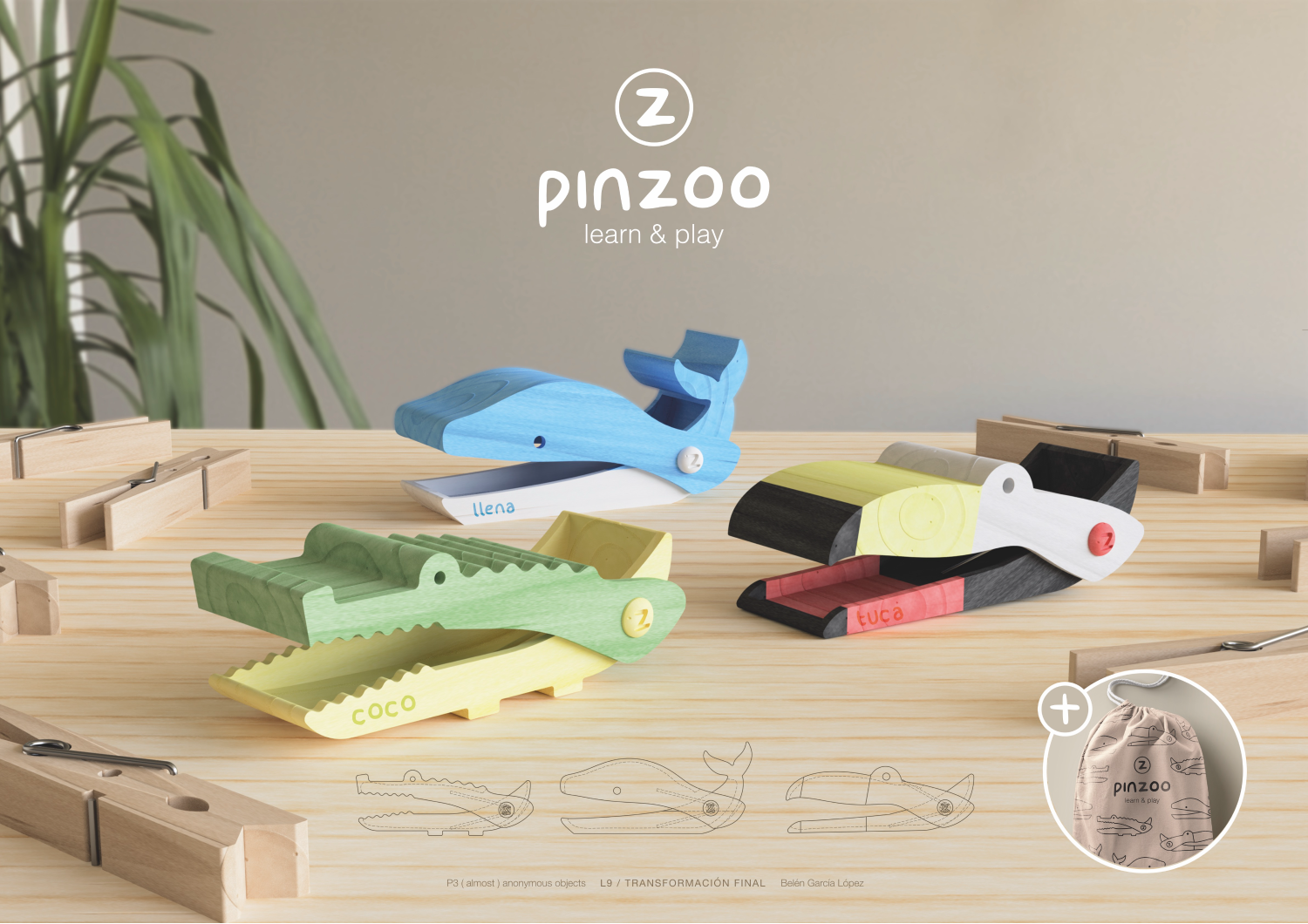 Pinzoo / Learn & Play by Belén Garlo - Creative Work