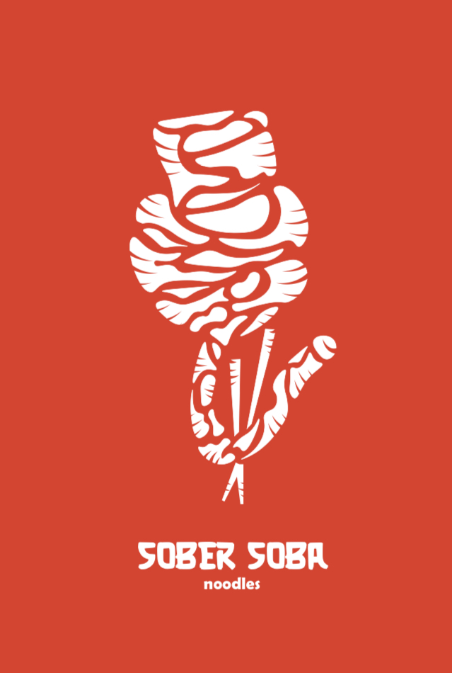 Logotipo Noodles 'Sober Soba' by Ane Izco Ibarrola - Creative Work - $i