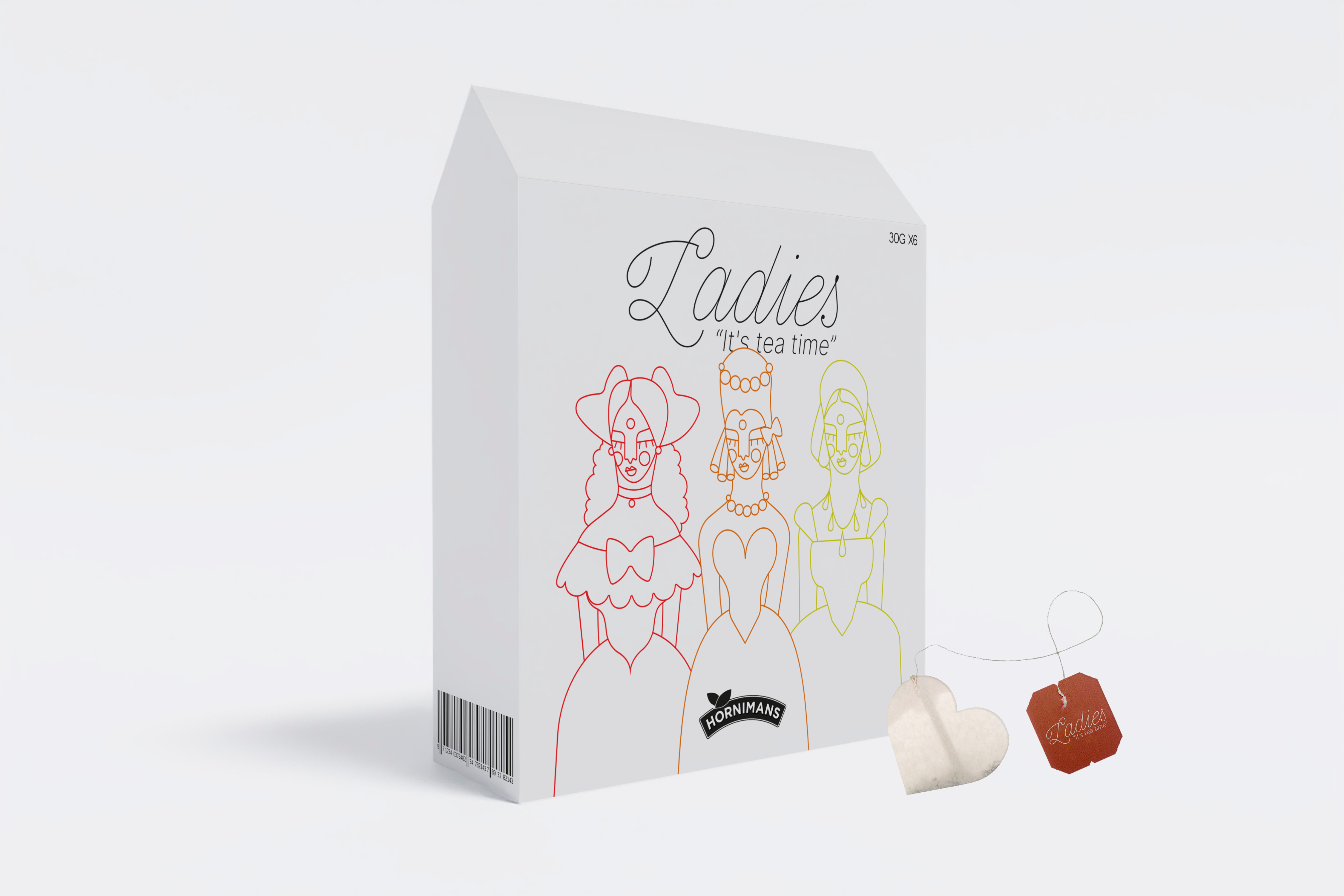 'Ladies it´s the tea time' packaging de té by Jimena - Creative Work - $i
