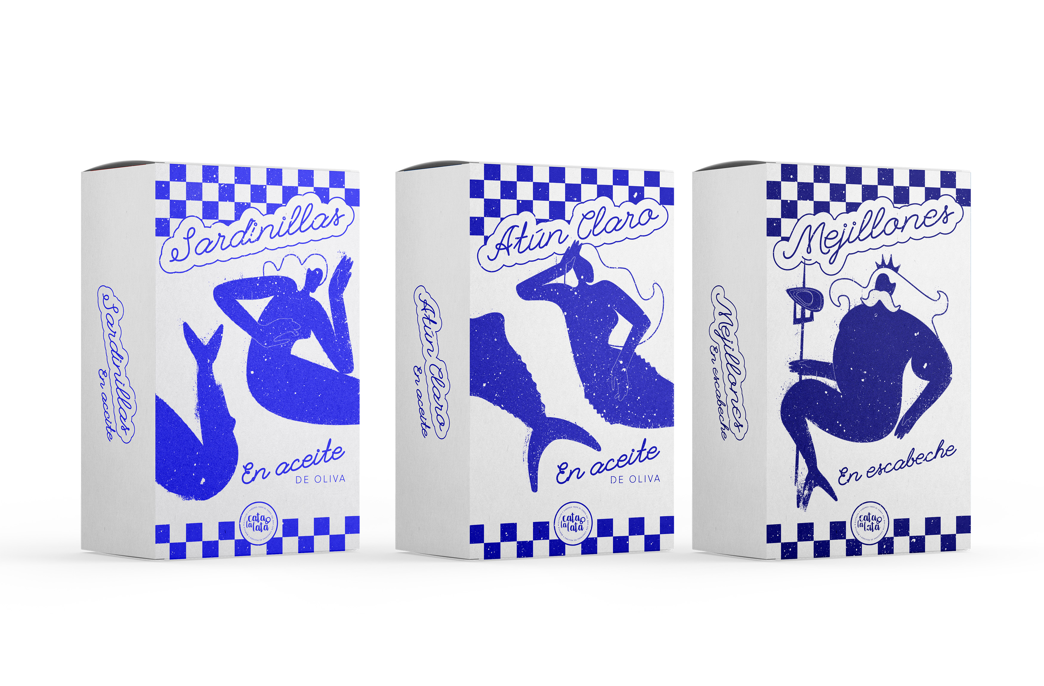 'Disfruta tu turno' packaging para Cata la Lata by Jimena - Creative Work
