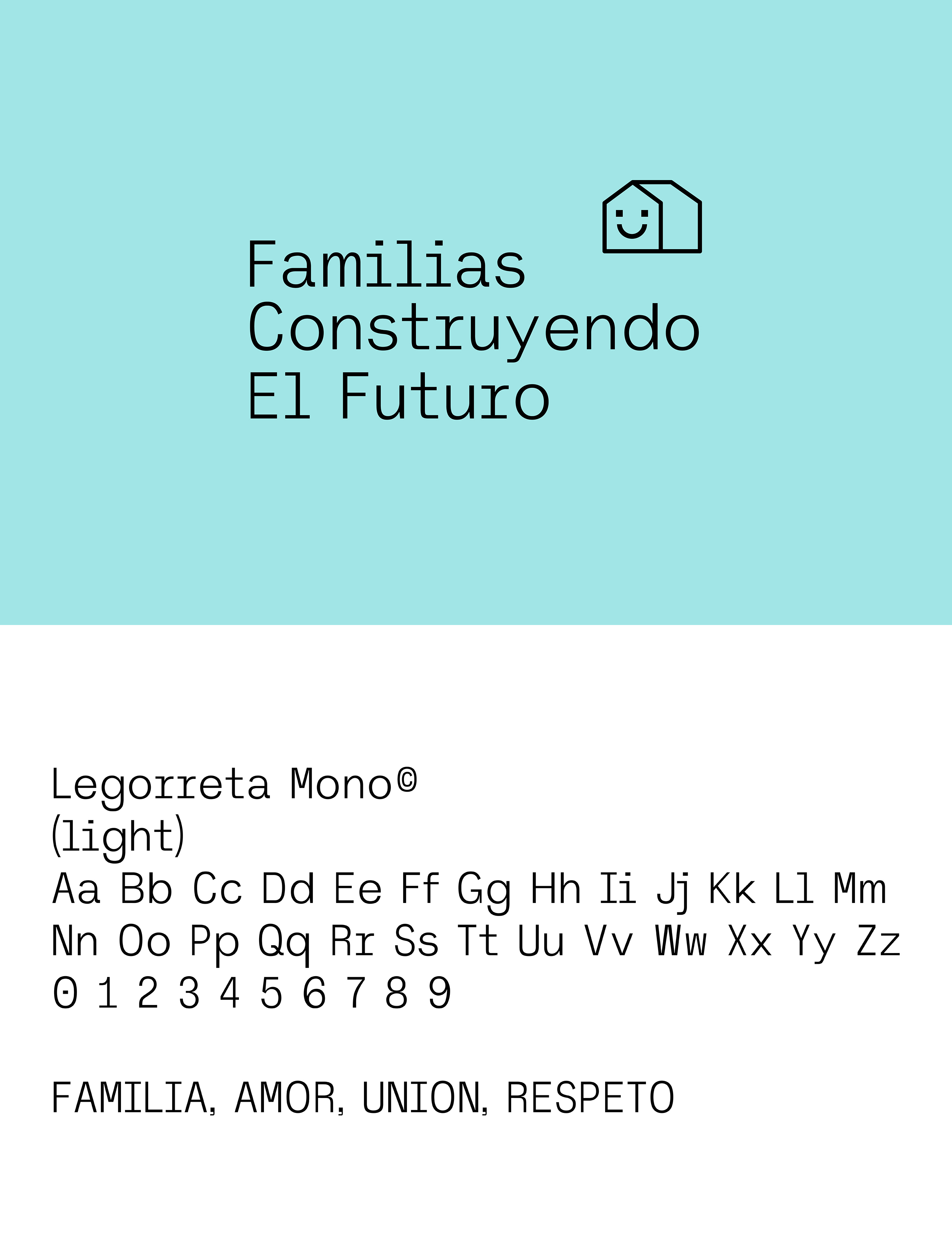 Identidad “Familias construyendo el futuro” by Isabella Santillana Jaspersen, Sofía Alessandra Adame Treviño - Creative Work