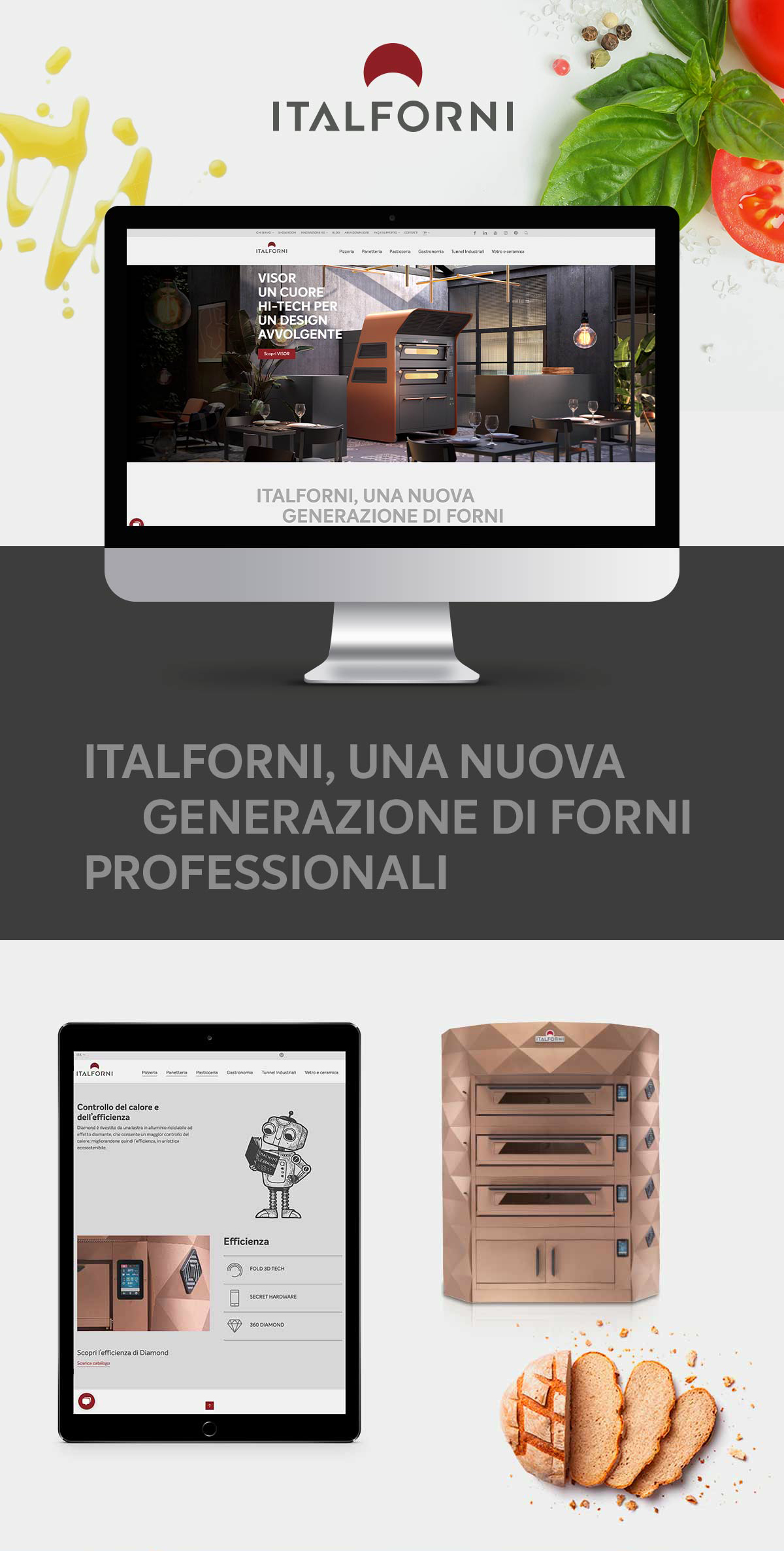 Italforni Web Site by Nicola Sancisi - Creative Work