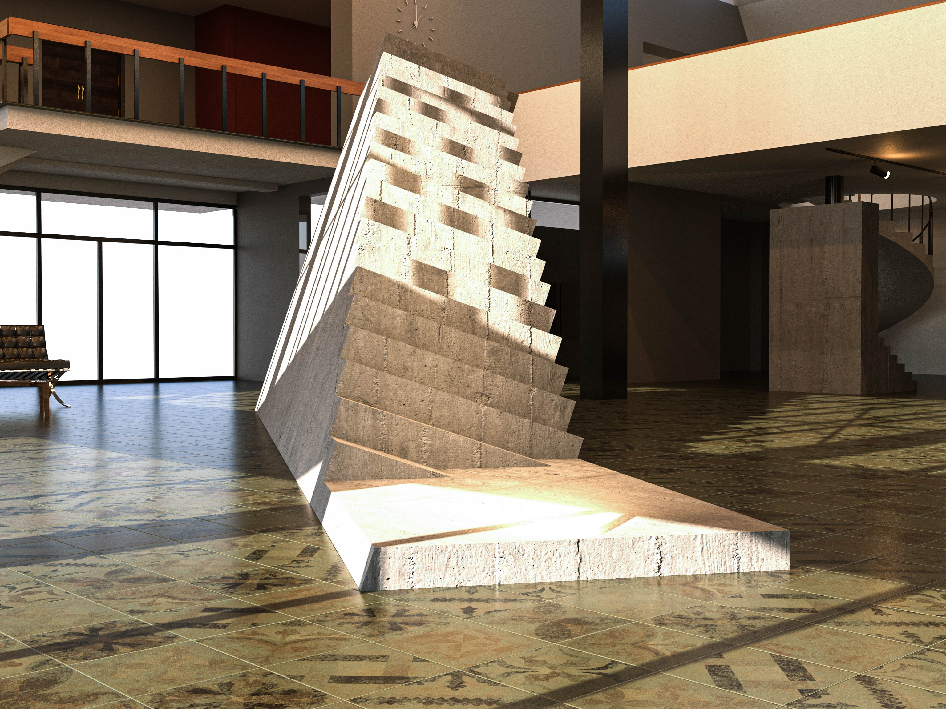 Detrás de las escaleras by NURIA - Creative Work - $i