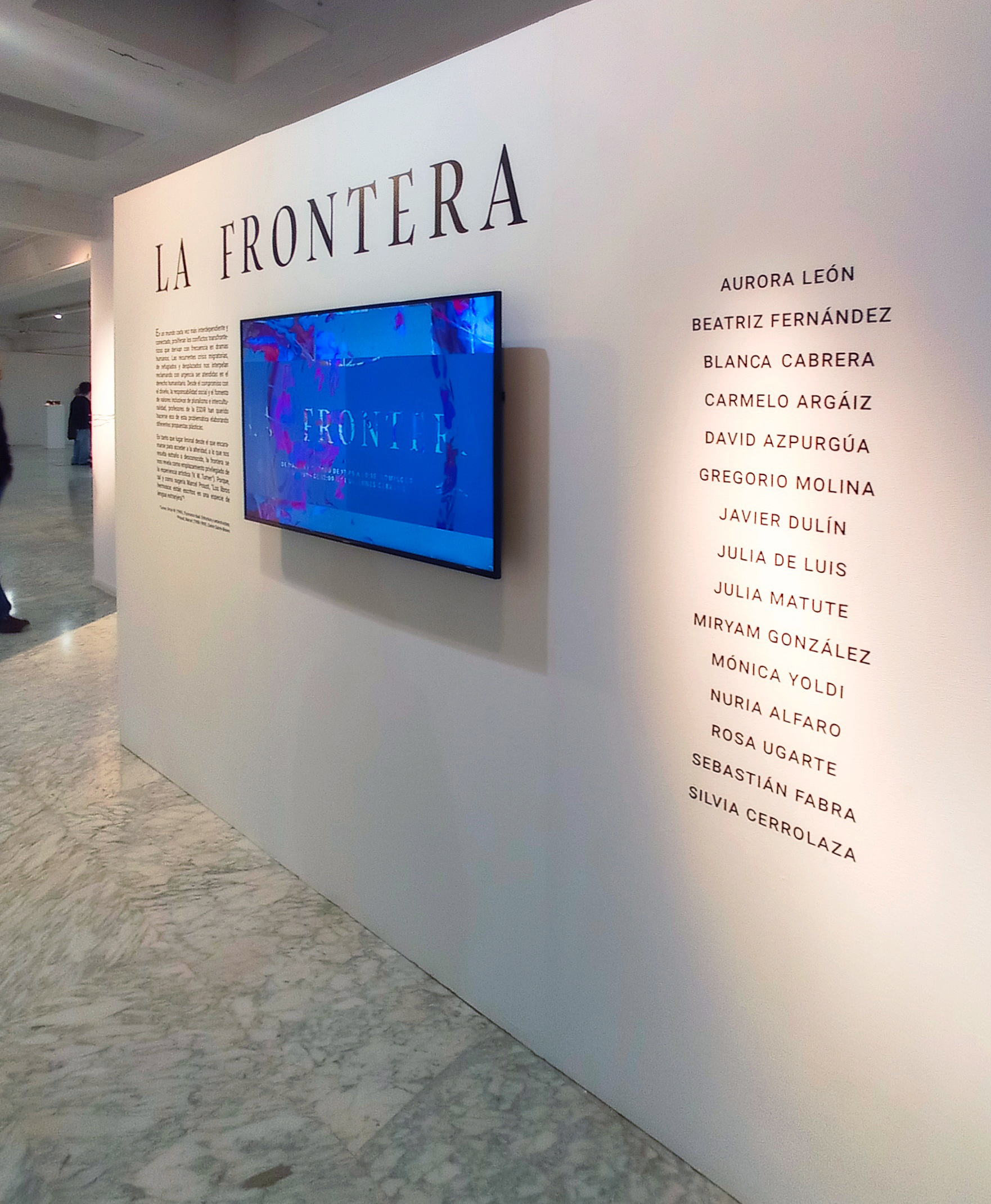 La Frontera by Andrea Méndez - Creative Work - $i