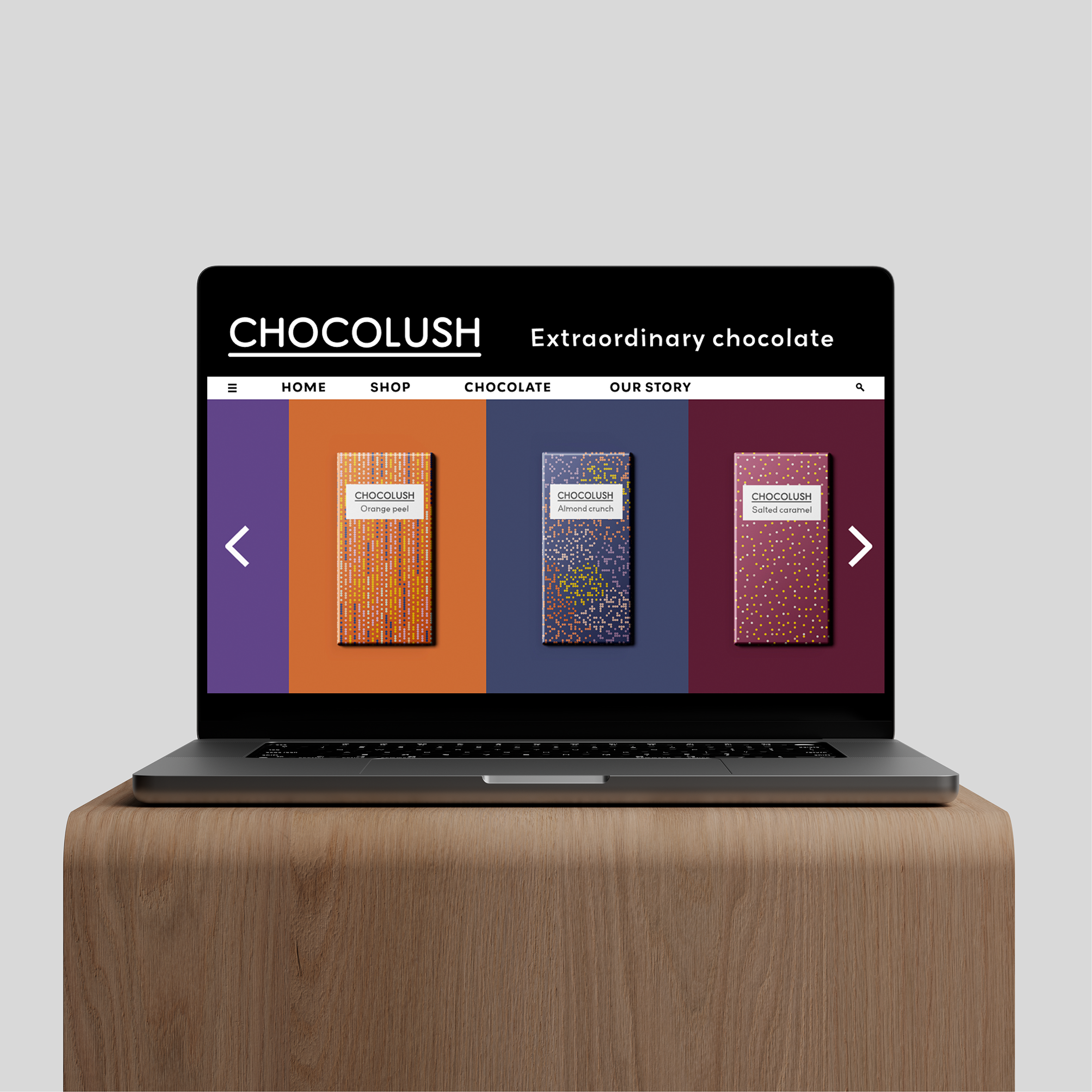 Chocolush. Extraordinary chocolate by Irene Cantero Moreno - Creative Work - $i