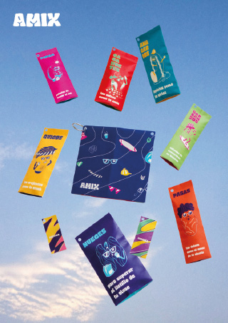 Amix, packaging para frutos secos by Noelia Albert - Creative Work - $i