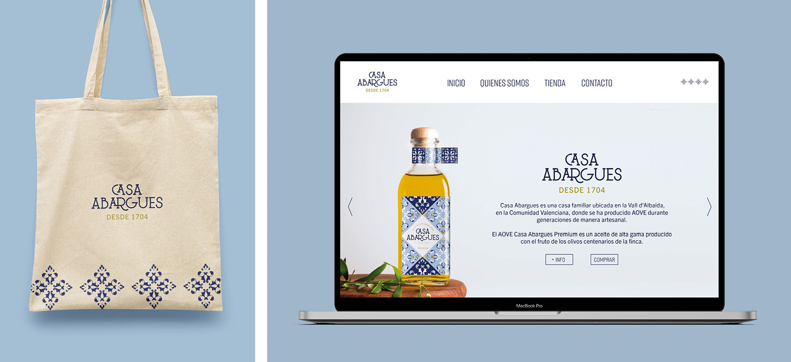 Aceite de Oliva Virgen Extra Premium Casa Abargues by Carla Gil Adrover - Creative Work - $i
