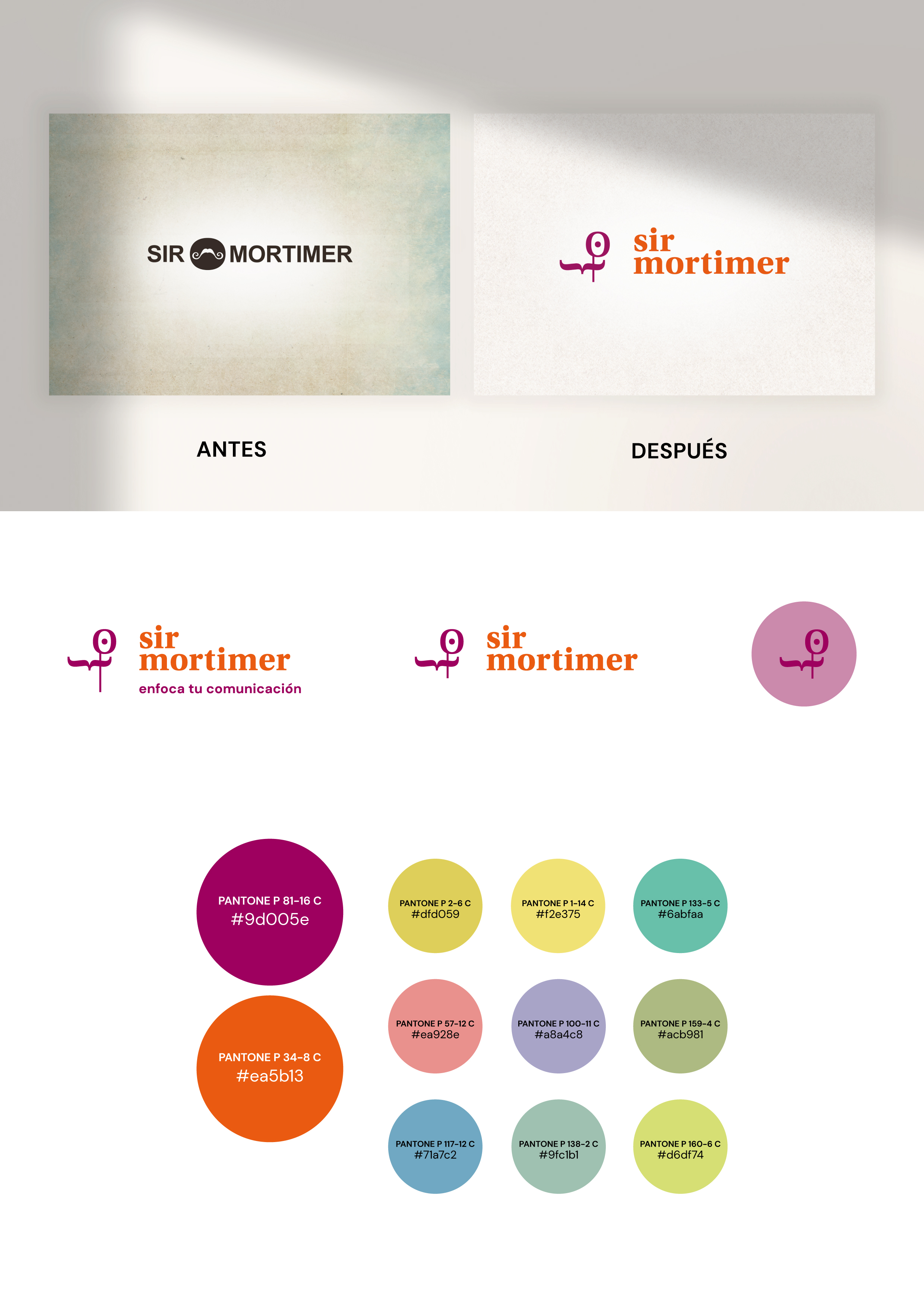 Rebranding de Sir Mortimer: enfocando al enfocador by Maria Carmen Prado García - Creative Work