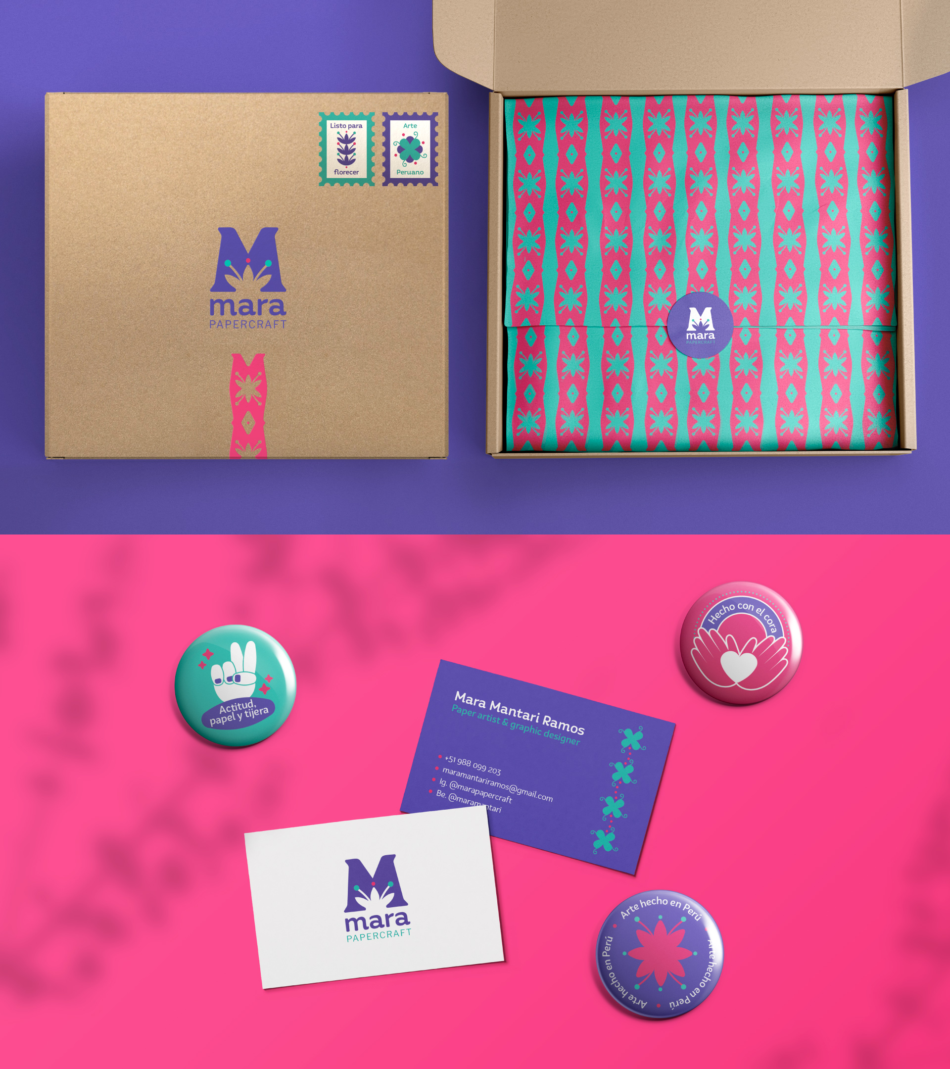 Mara Papercraft, marca personal by Mafer Benavente Huicho - Creative Work - $i