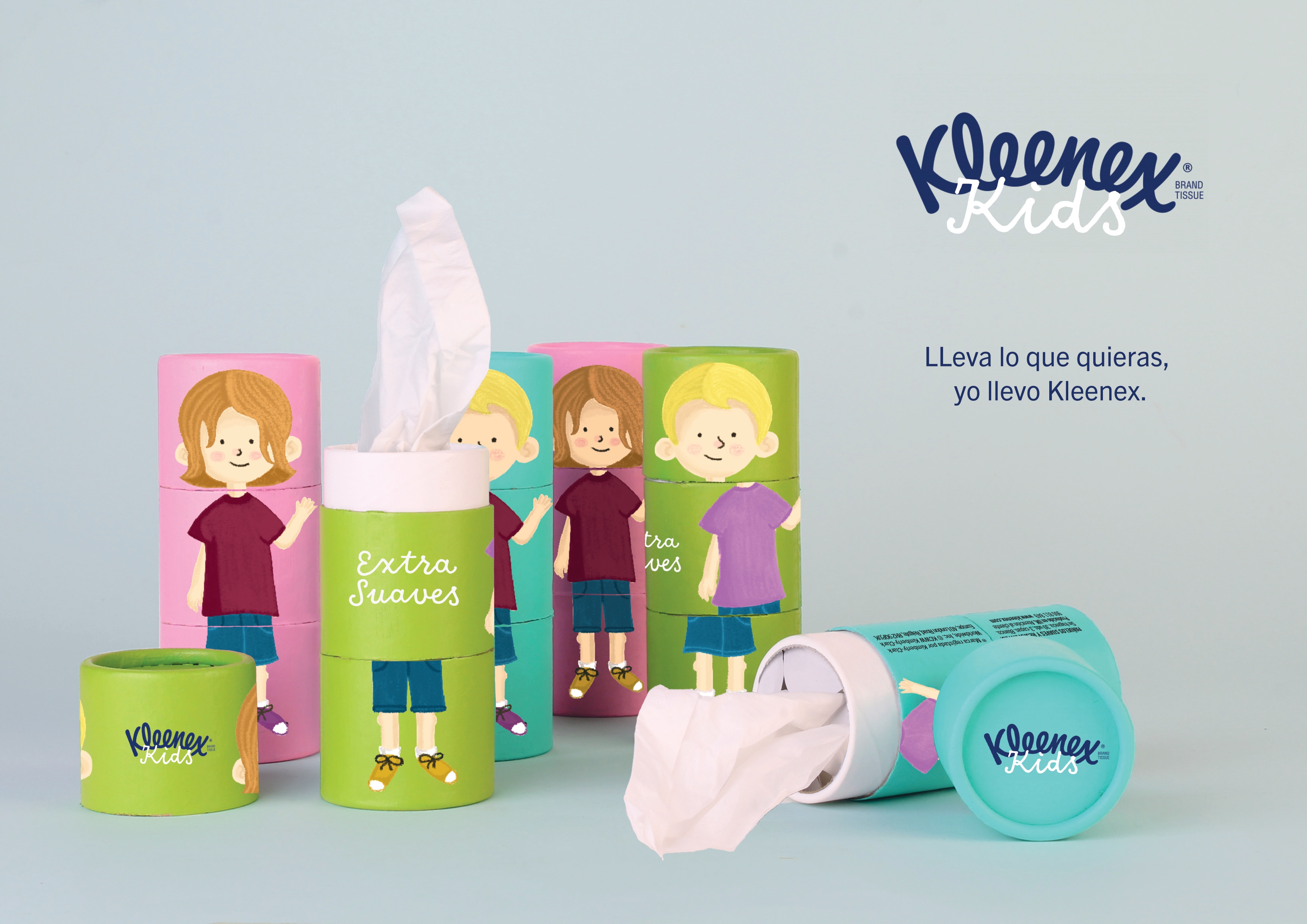 Kleenex Kids by Carla Gil Adrover - Creative Work