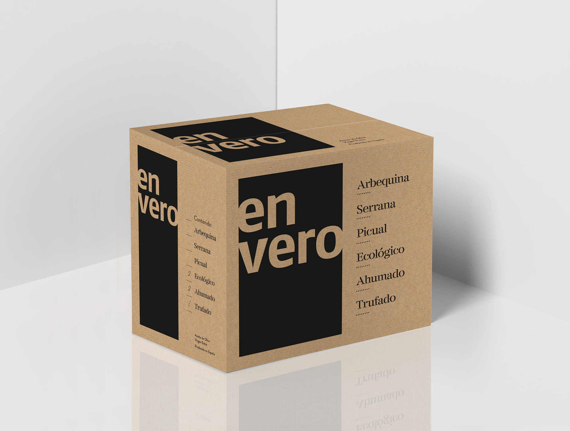 Línea de packaging Envero by Gimeno Gràfic - Creative Work - $i
