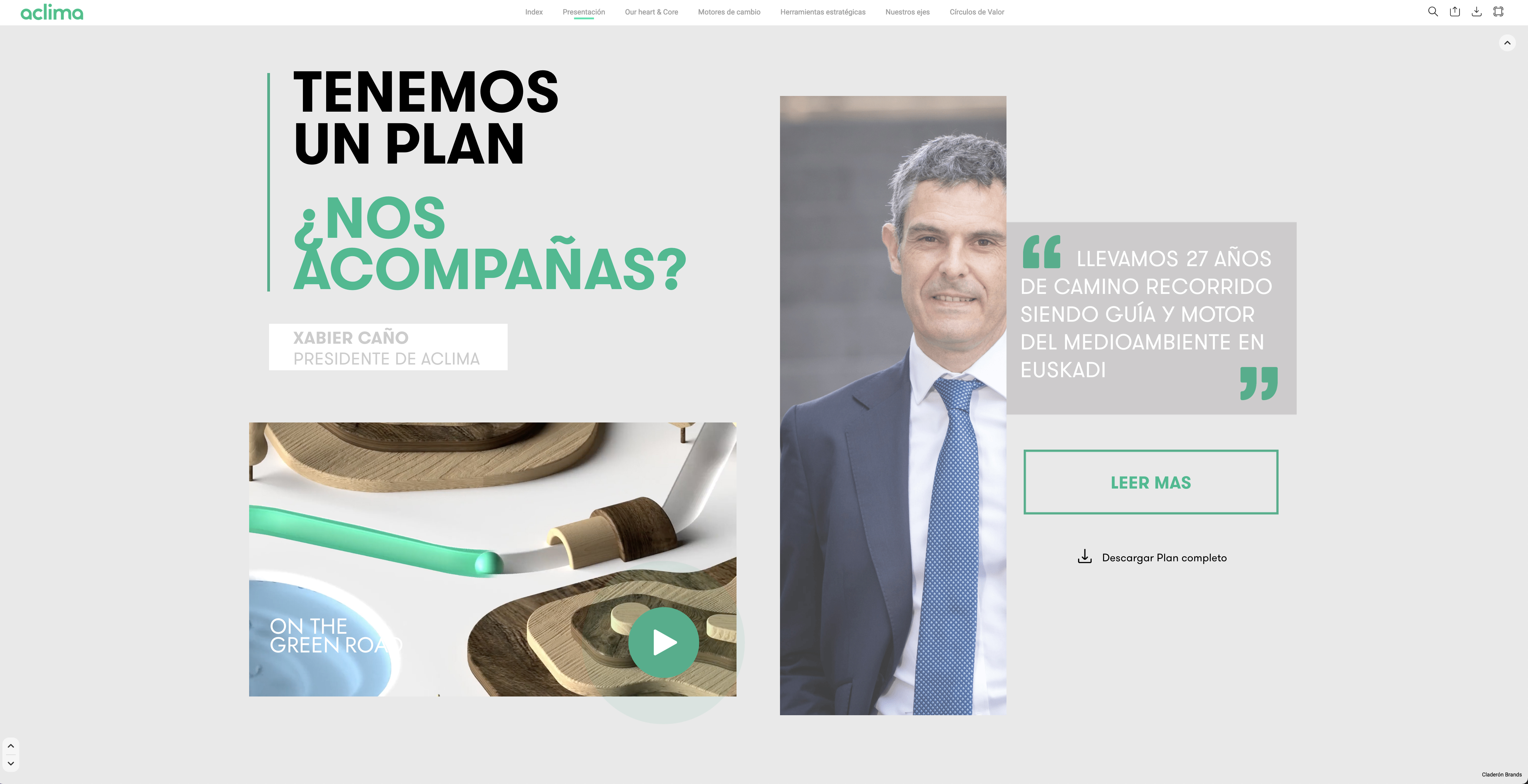 Plan Estratégico Aclima by Calderón Estudio - Creative Work - $i