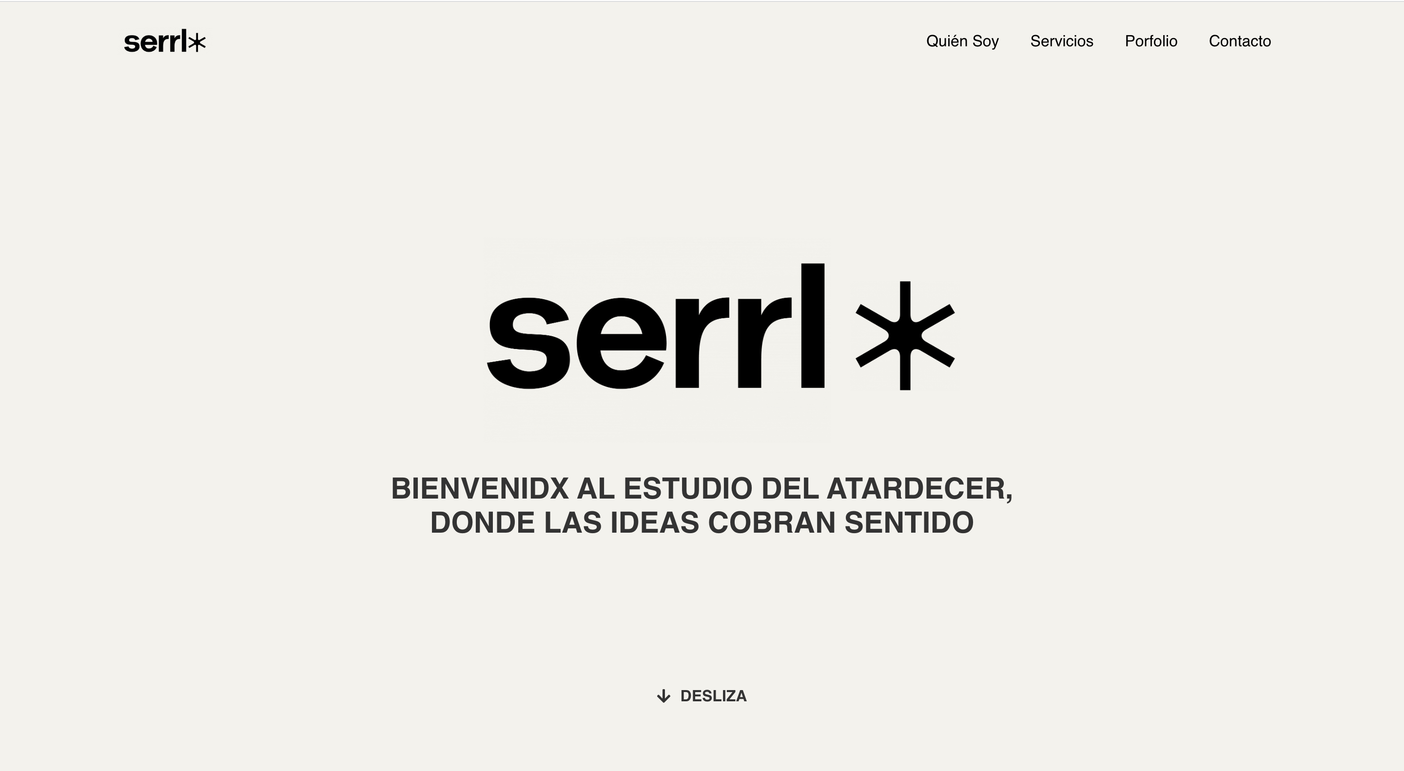Serrlo portfolio web by Nora Serrano López - Creative Work - $i