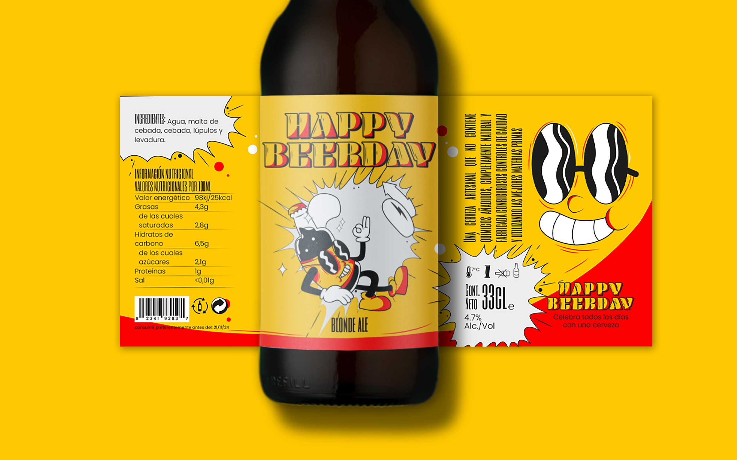 Happy Beerday by Celia Miranda Gutiérrez - Creative Work - $i